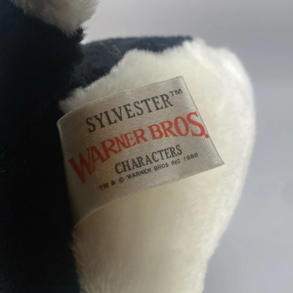 Warner brothers & Mighty Star Sylvester Junior 1988 Vintage Jr. Plush Toy - Picture 5 of 10